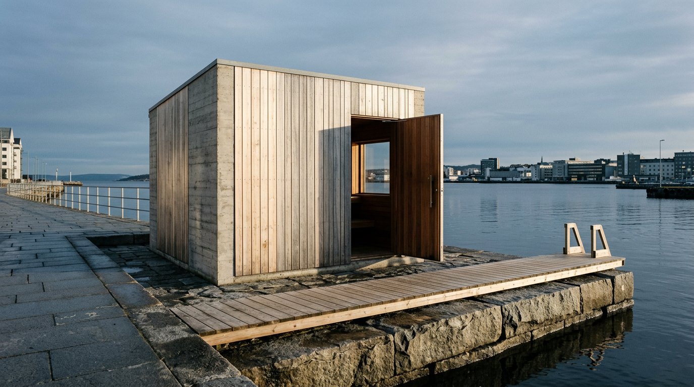 The Open Sauna: Stockholm Scraps Membership for Public Waterfronts