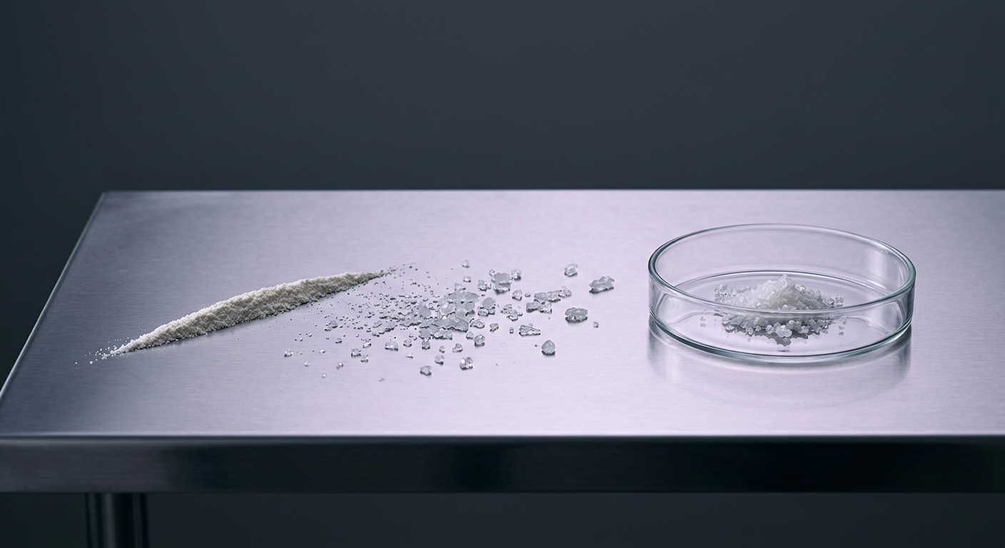 A maré vazante da cocaína