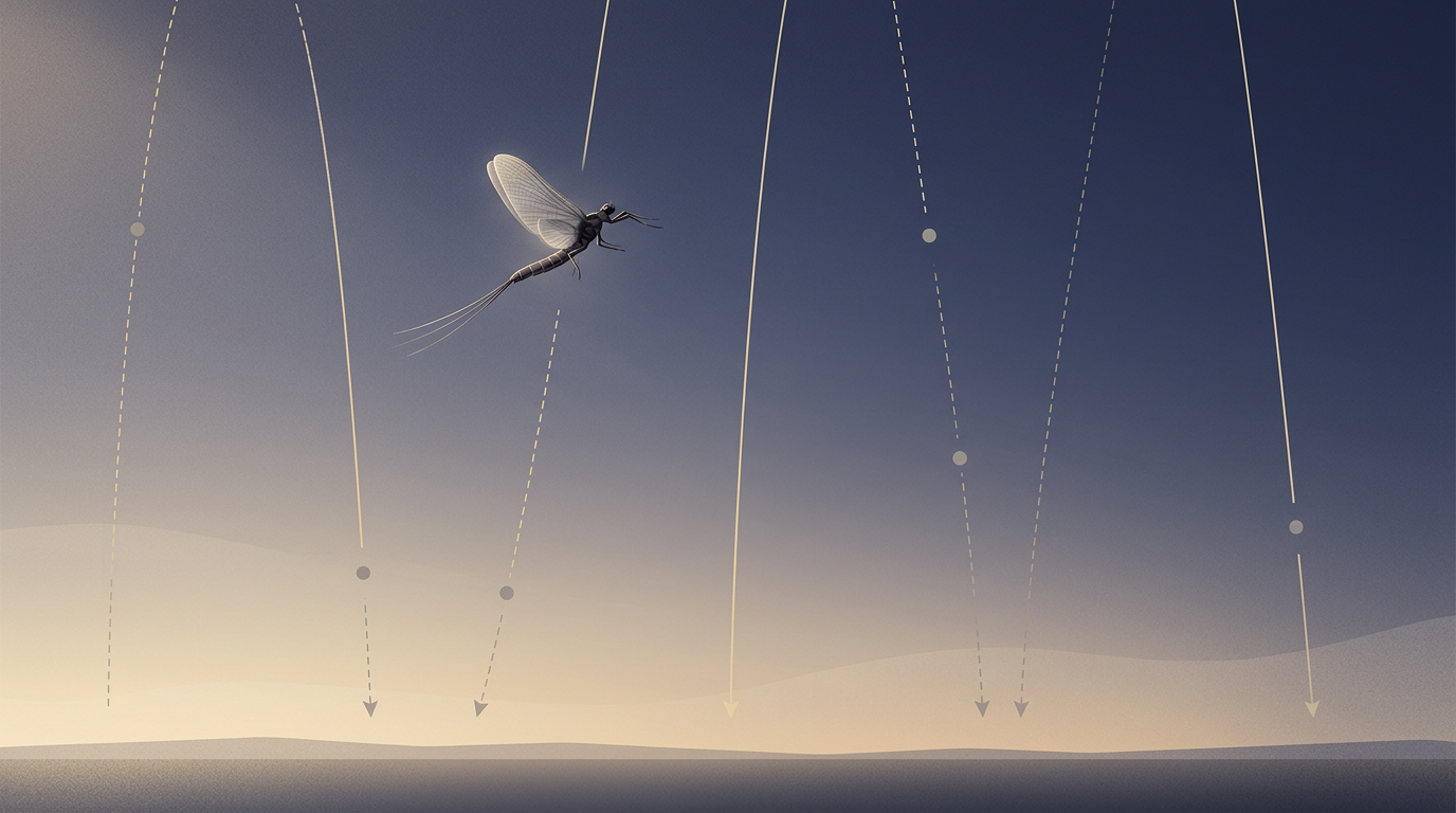 The Mayfly’s Ancient Aerial Strategy: Decoding a 300-Million-Year-Old Evolutionary Persistence