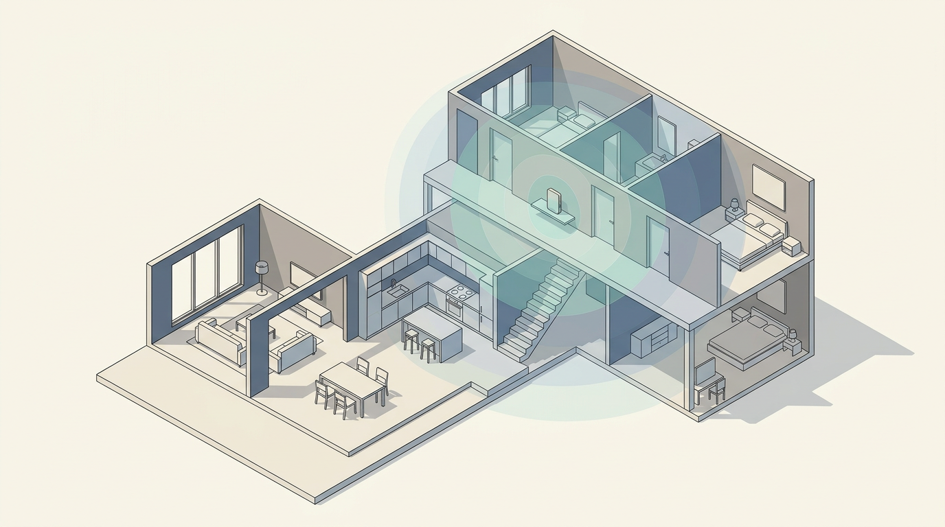 A arquitetura invisível da casa conectada
