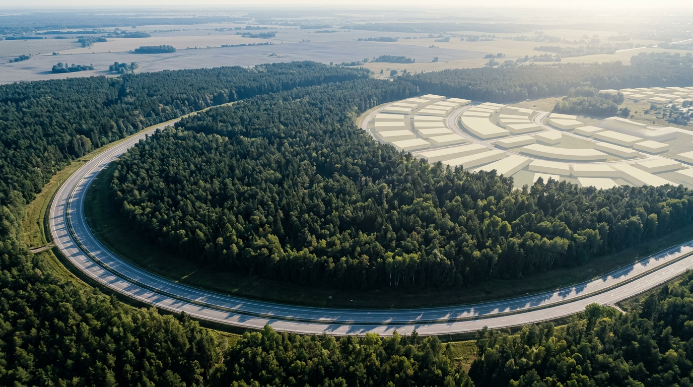 A Meia-Lua de Greenbelt: a herança do New Deal vista da órbita