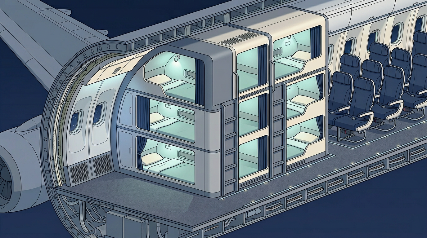 Rethinking the Long Haul: Air New Zealand Introduces Economy Sleep Pods