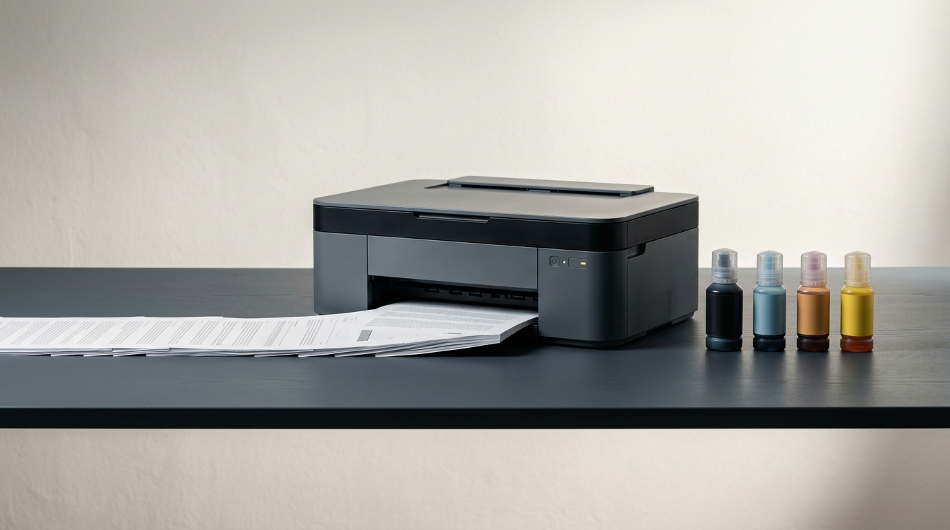 A revolução silenciosa do home office: impressoras de tanque de tinta ganham terreno