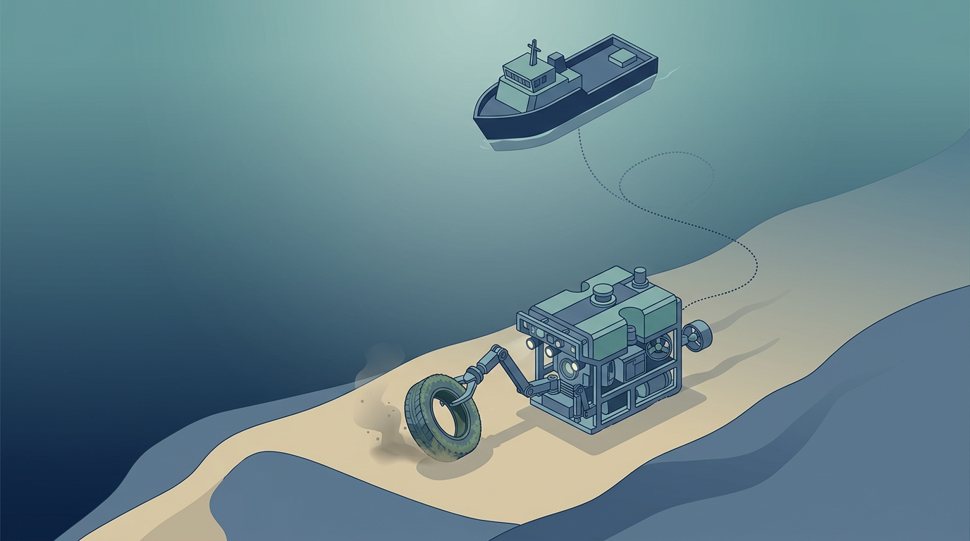 Autonomous Cleaners for the Deep Seabed