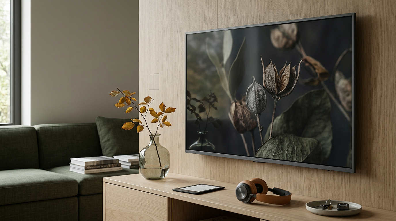 A evolução da tela: Smart TVs 4K e a integração da casa conectada