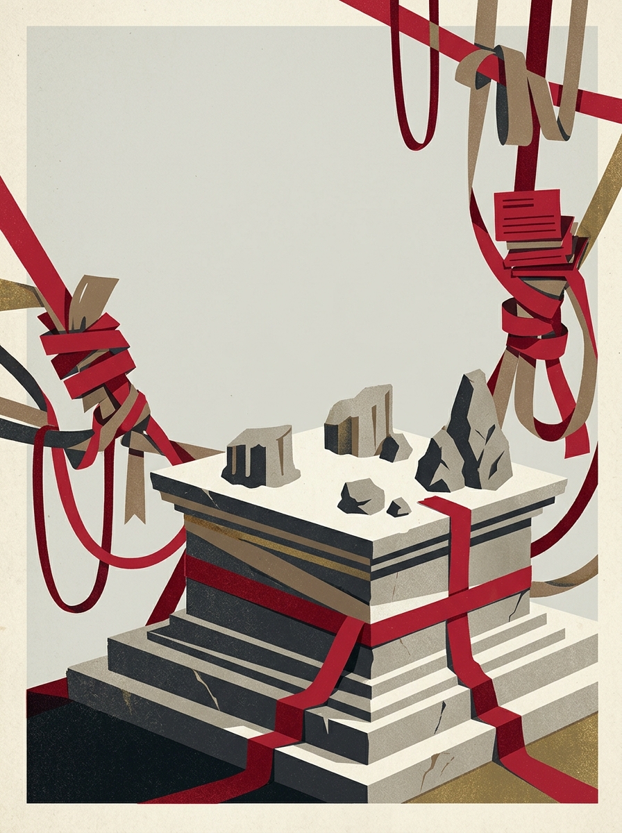 The Unbuilt Pantheon: Trump’s Sculpture Garden Faces a Bureaucratic Void