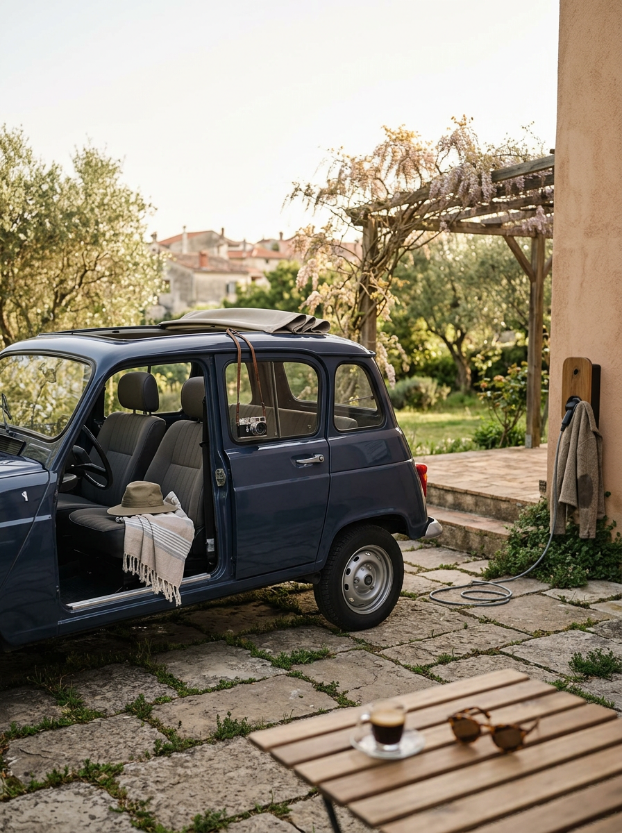 Renault 4 Elétrico: Um Clássico do Futuro Agora Também Conversível