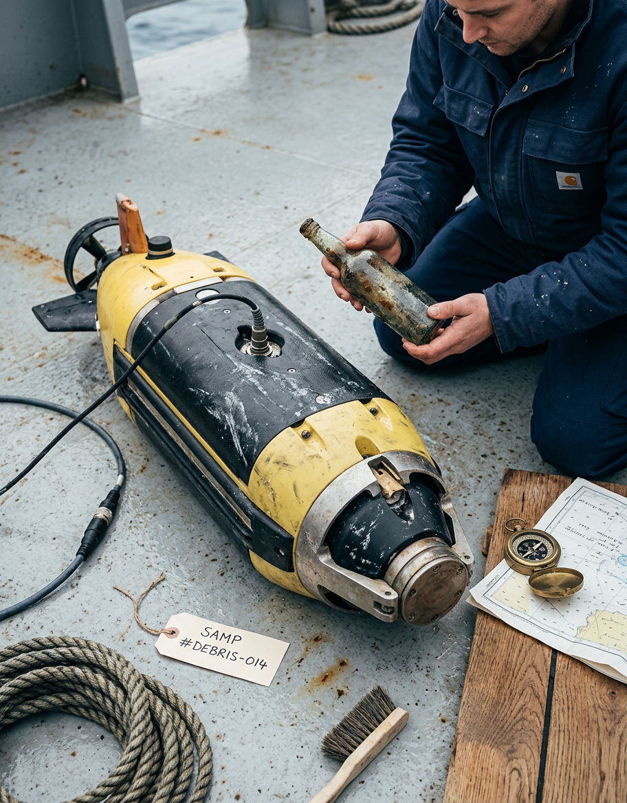Autonomous Cleaners for the Deep Seabed