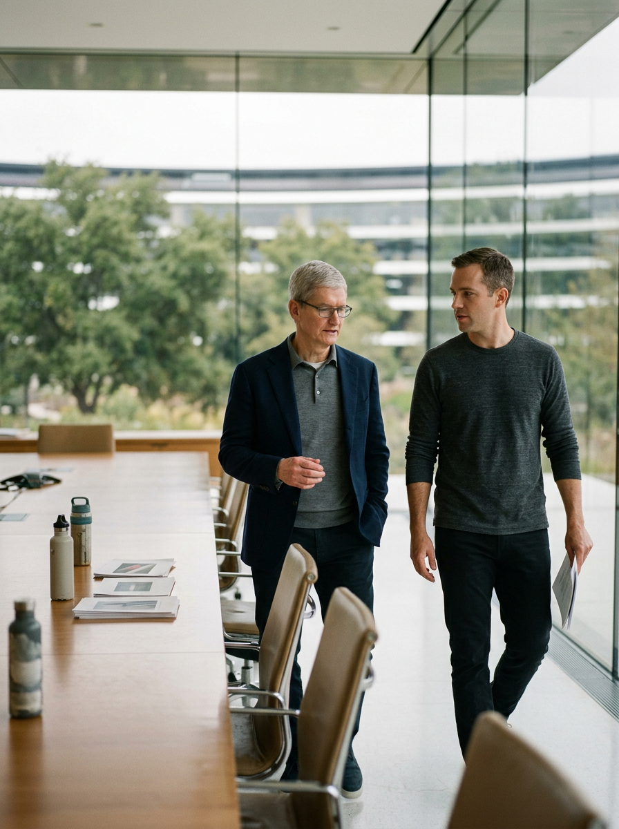 John Ternus to Succeed Tim Cook as Apple CEO