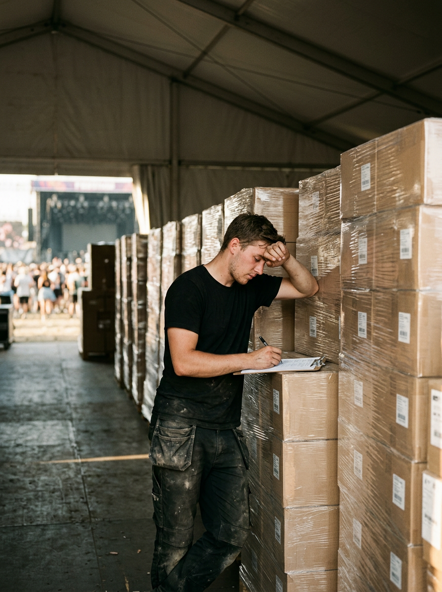 The Industrialization of the Festival Merch Stand