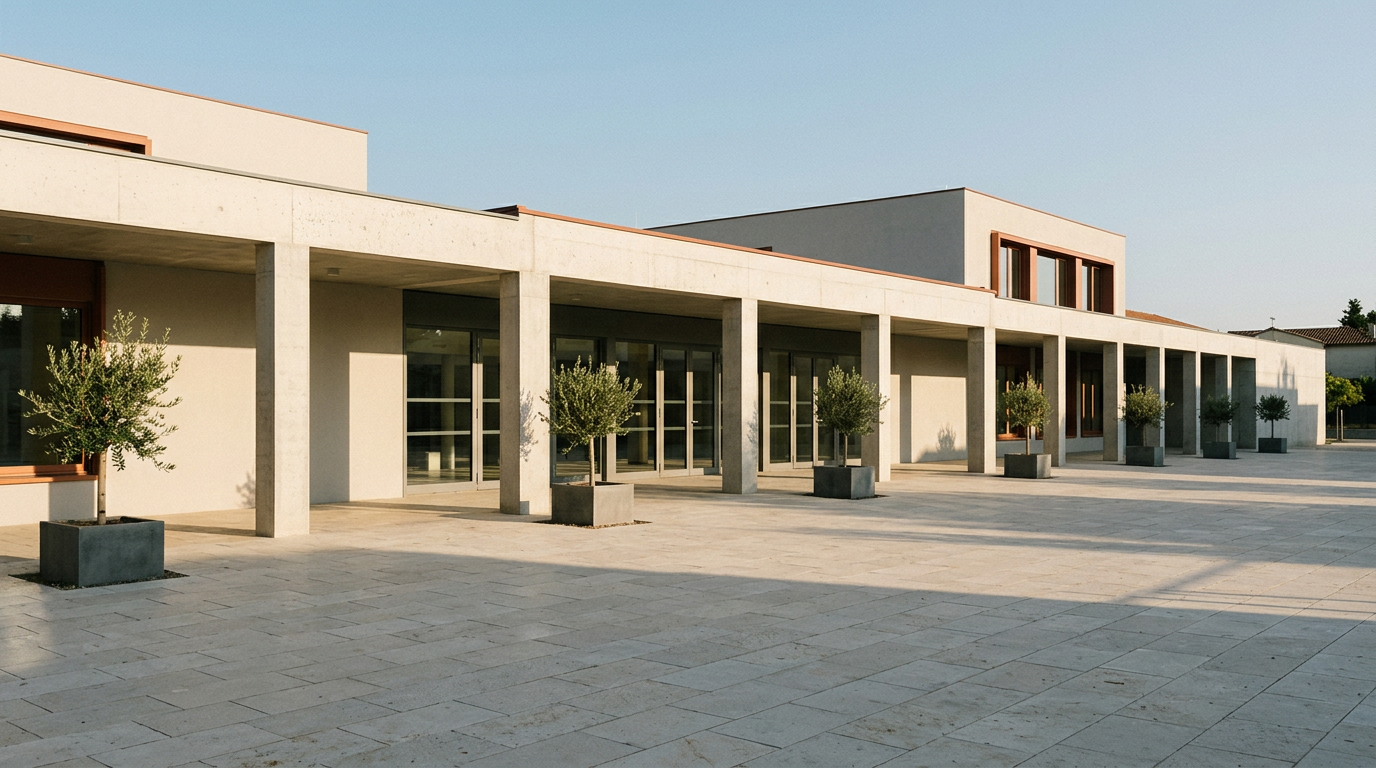 The Civic Seed: Redefining Educational Spaces as Modern Urban Piazzas