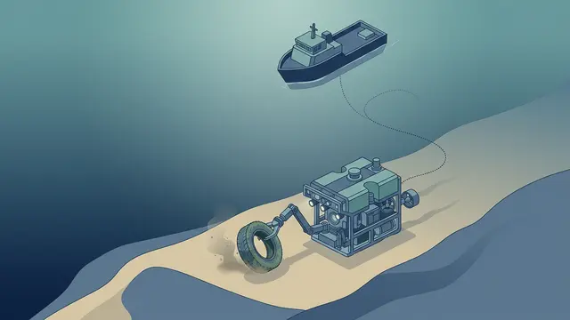 Autonomous Cleaners for the Deep Seabed