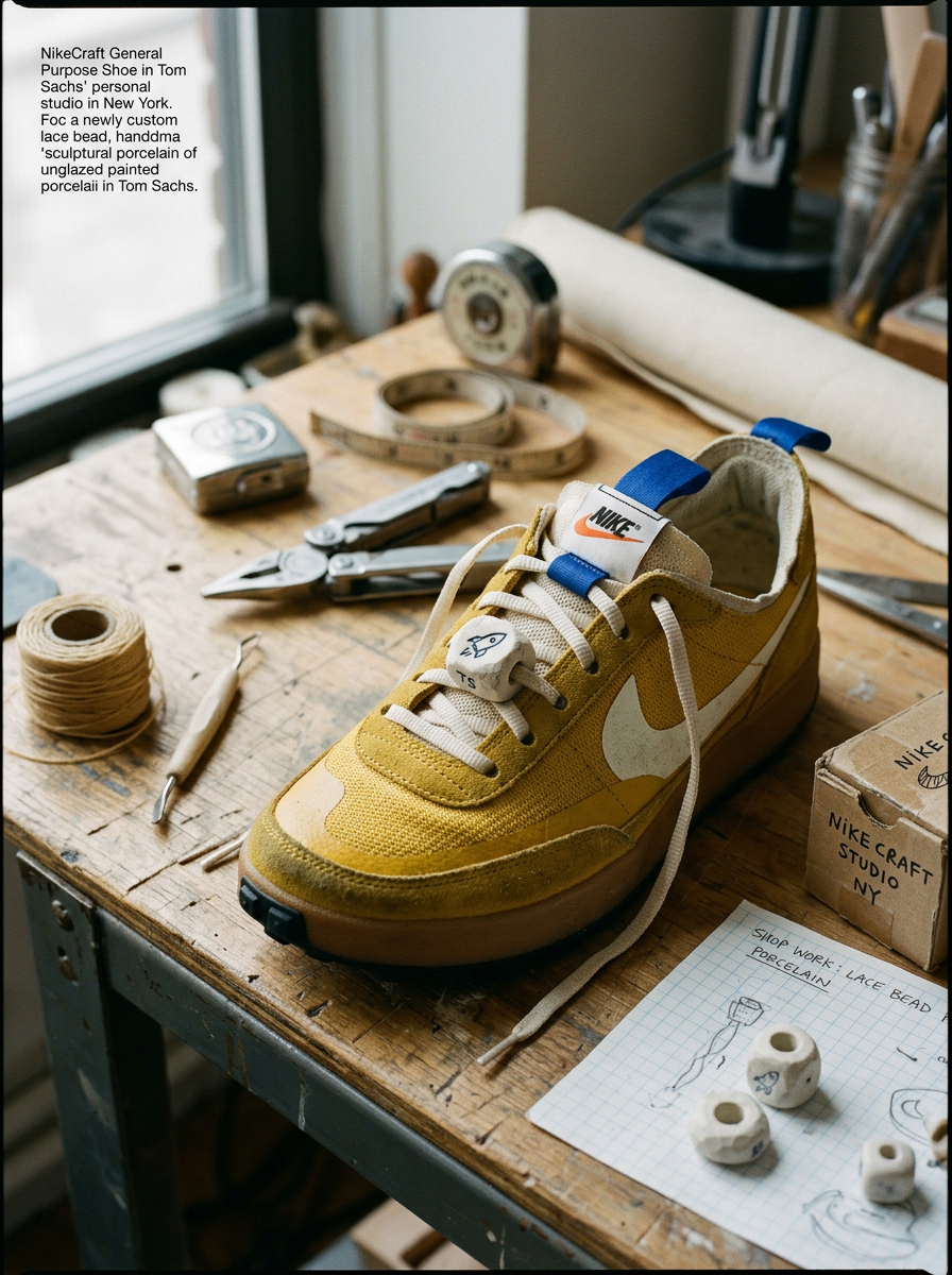 Tom Sachs and NikeCraft Elevate the Shoelace Bead to Sculptural Art